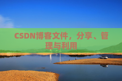 CSDN博客文件，分享、管理与利用